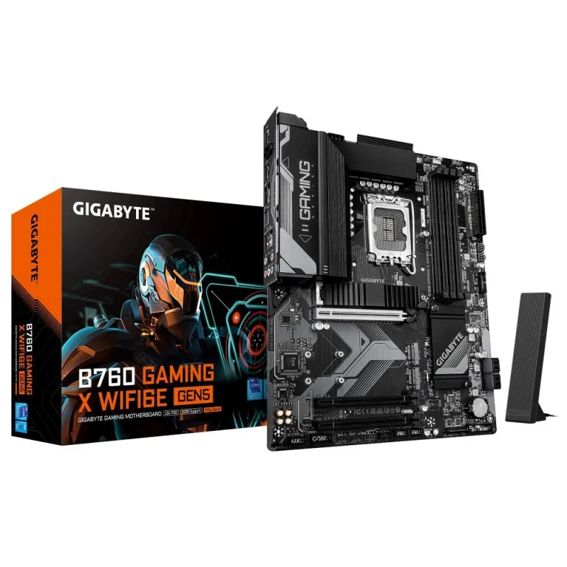 GIGABYTE B760 GAMING X WIFI6E GEN5/ LGA 1700/ ATX B760 G X WF6E GEN5