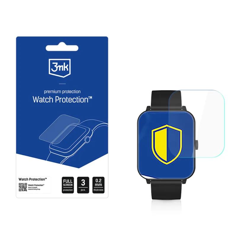 Ochranná fólia 3mk Watch ARC Smartwatch pre hodinky Niceboy Watch 4