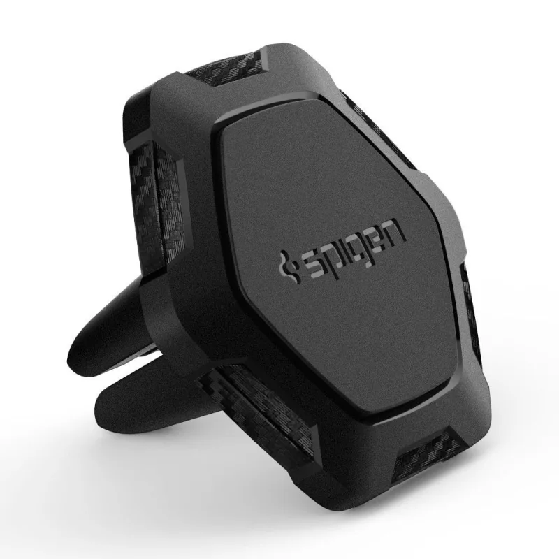 Magnetický držiak na telefón Spigen QS11 do auta – čierny