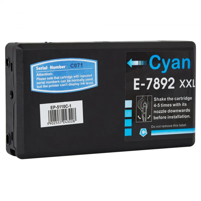 PS EPSON T7892 C13T789240 - 40ml Cyan - kompatibilný