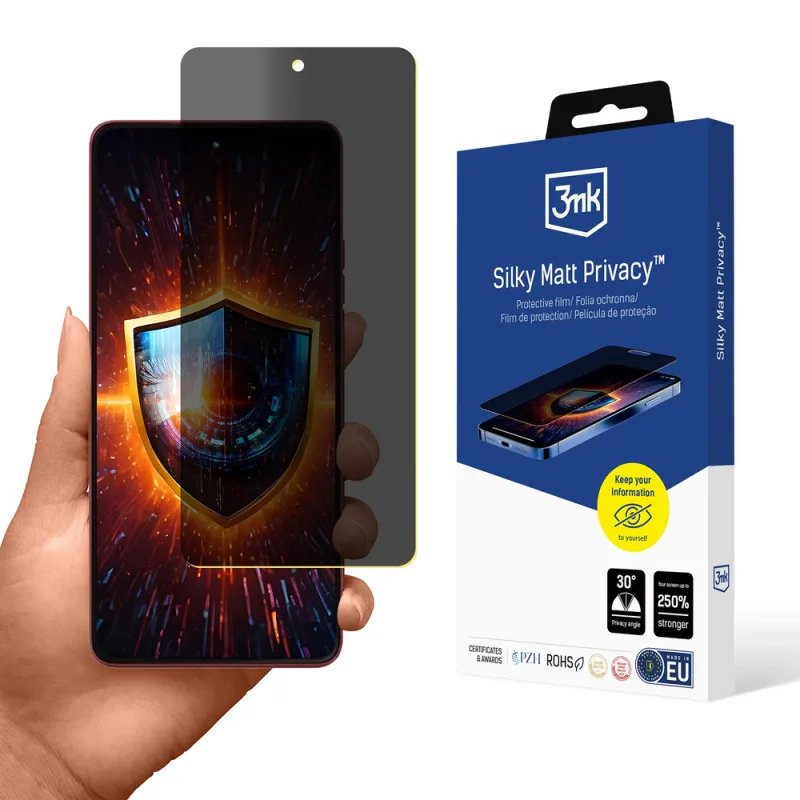 3mk Silky Matt Privacy Screen Protector pre Motorola Moto G86 / G86 Power