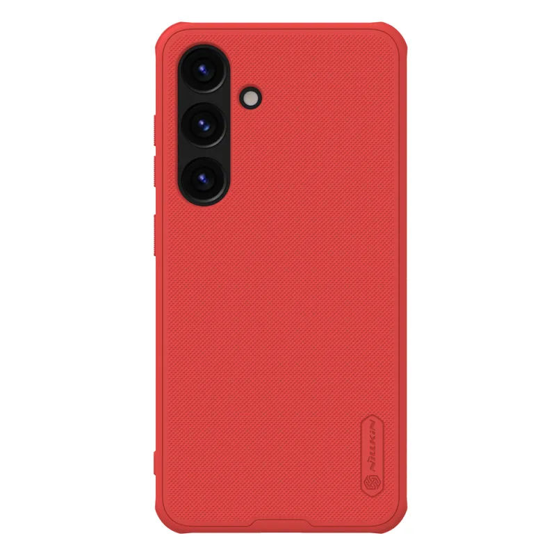 Pancierové puzdro Nillkin Super Frosted Shield Pro pre Samsung Galaxy S24+ - červené