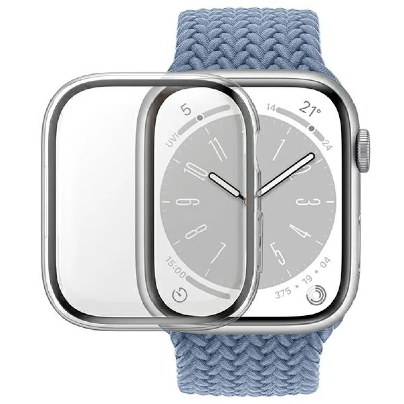 Puzdro PanzerGlass Full Body pre Apple Watch 7 41mm - priehľadné