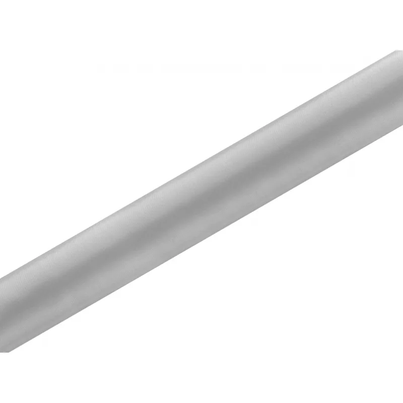 Stredový pás satén 36cm x 9m strieborný