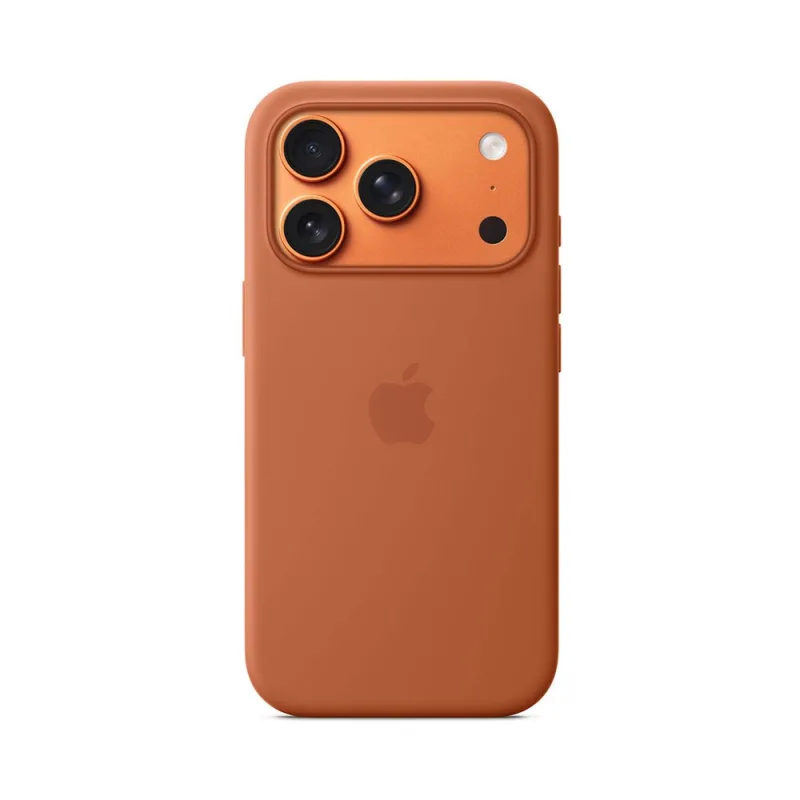 iPhone 17 Pro Silicone Case with MagSafe – Terakota