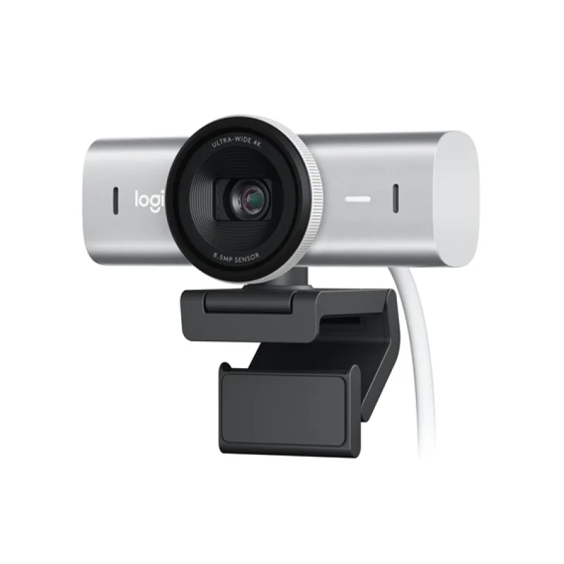 Logitech MX Brio - 4K Ultra HD web kamera - svetlošedá