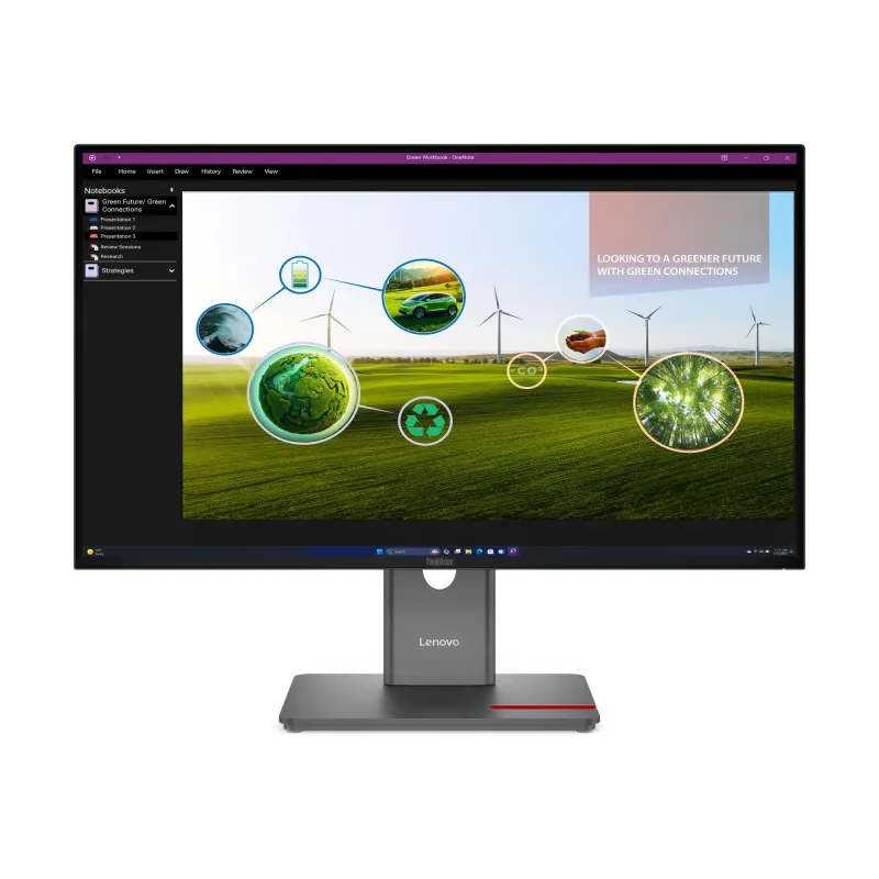 Lenovo ThinkVision P27Q-40 27"WQHD IPS 16:9 1500:1 350cd 4ms HDMI+DP+USB…