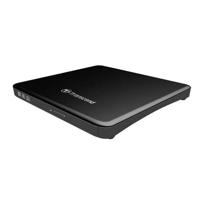 Externá DVD napaľovačka TRANSCEND slim, USB 2.0, čierna…