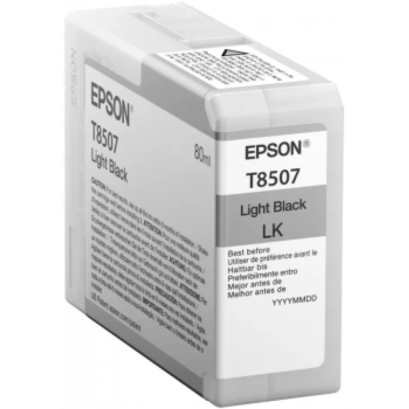 Epson Singlepack Photo Light Black T850700 UltraChrome HD ink 80ml…
