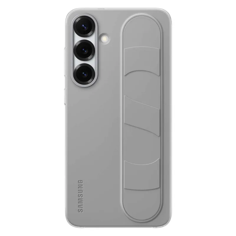 Samsung Standing Grip Case EF-GS931CJEGWW Silikónové puzdro s držiakom / stojanom pre Samsung Galaxy S25 - šedé