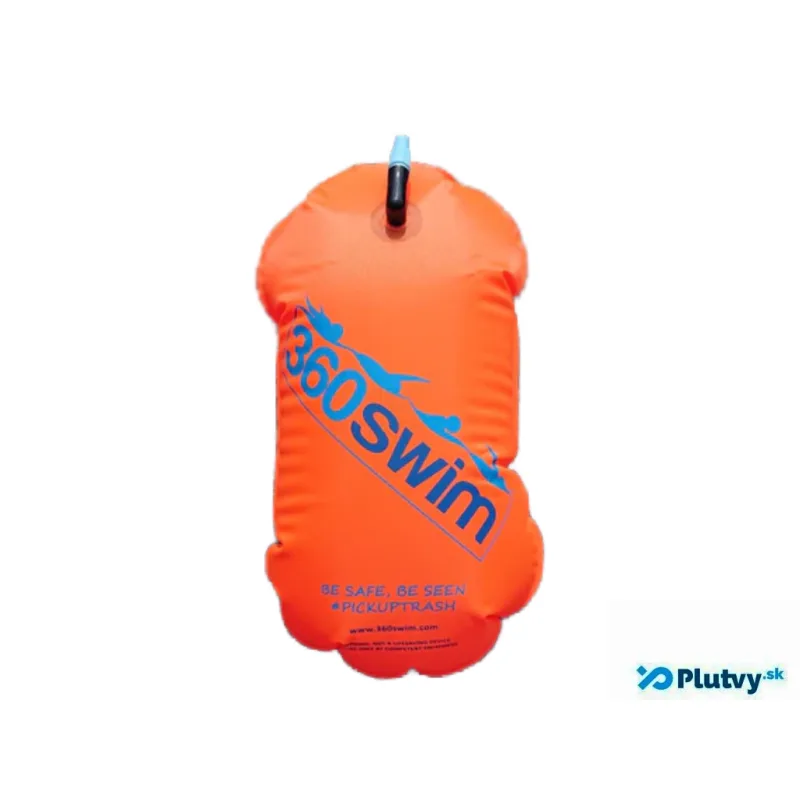 Plavecká bója 360swim Tow veľkosť L oranžová