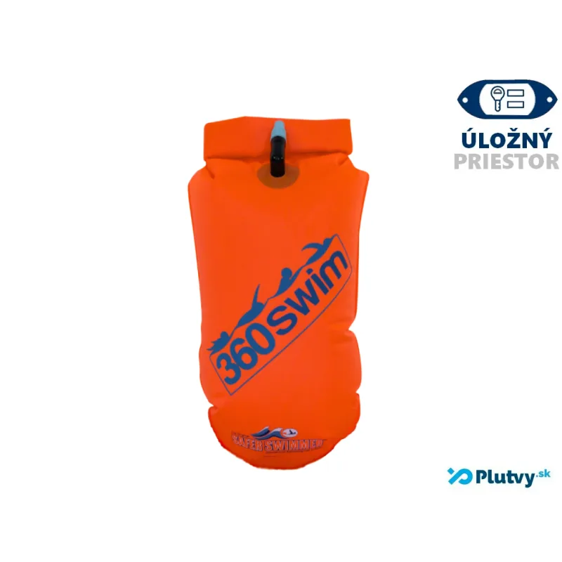Plavecká bója 360Swim Ultra veľkosť M oranžová