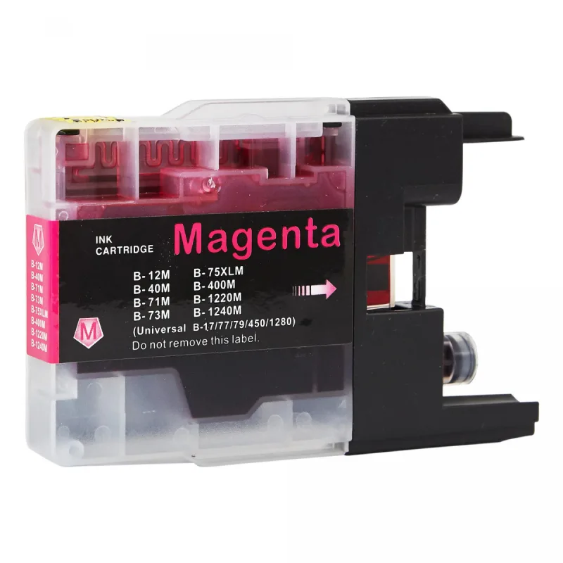 Kompatibilná náplň Brother LC1240M - 12ml Magenta