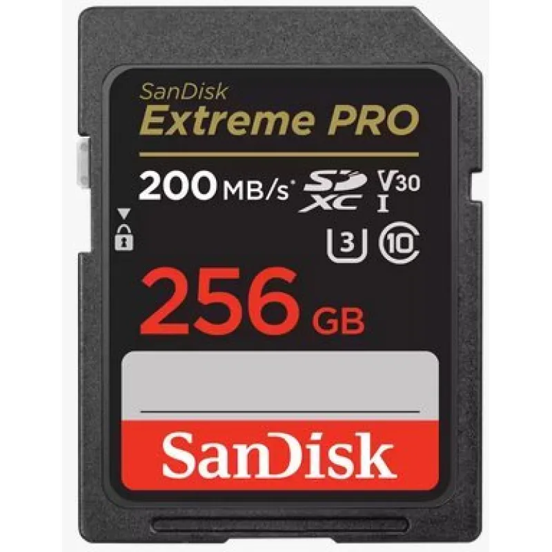 SanDisk Extreme PRO 256GB SD card