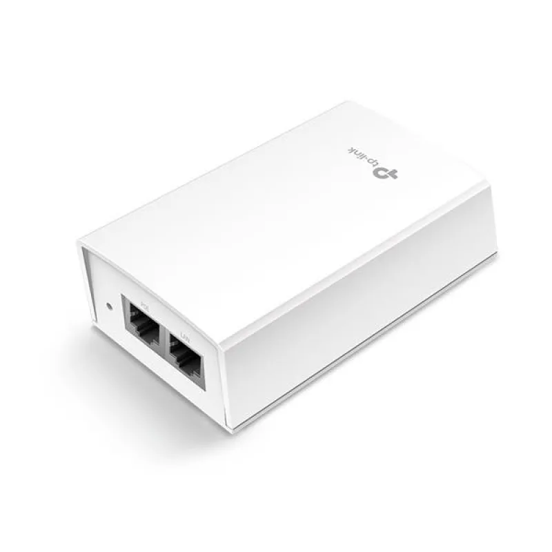 Omada 48V Passive PoE Injector Adapter PORT: 1× Gigabit PoE Port, 1×…