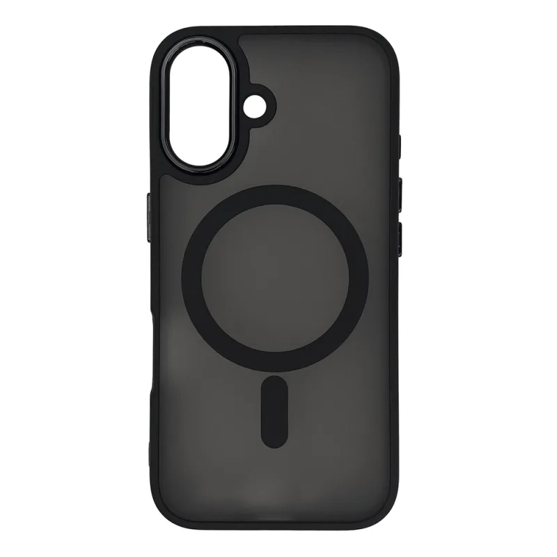 Puzdro Magnetic Collection MagSafe iPhone 16 Plus – čierne