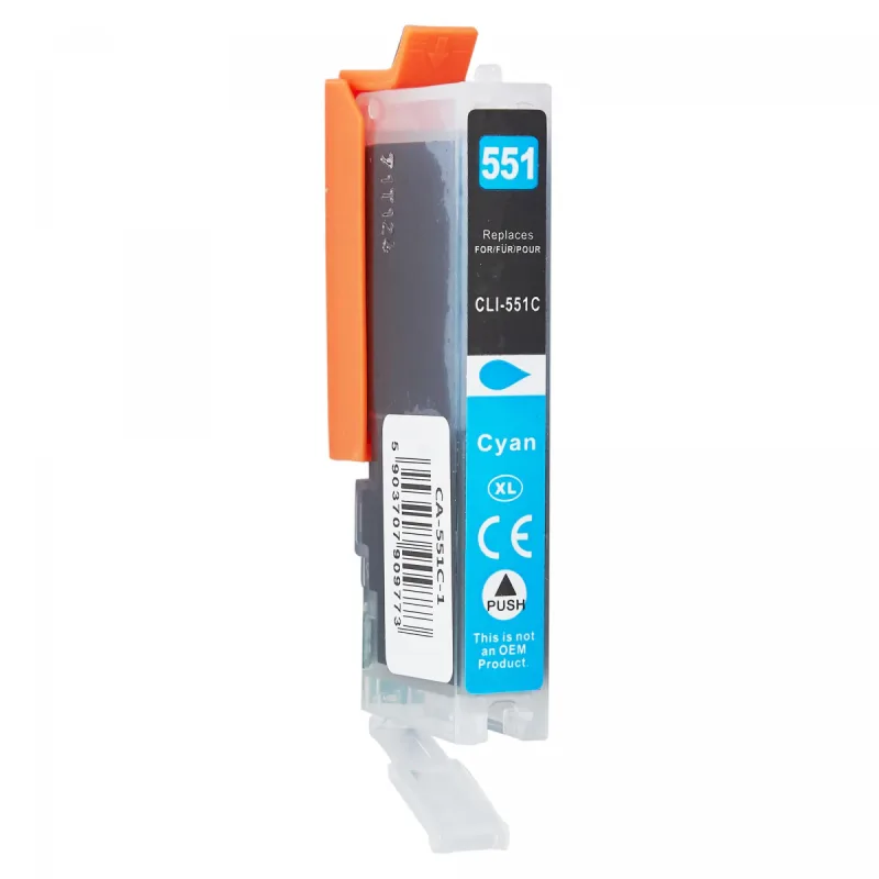 Canon CLI551CXL (6509B001) - 13ml - Cyan - kompatibilný