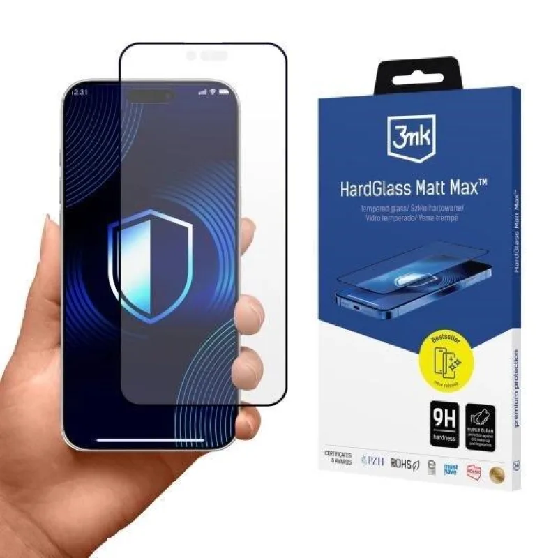 3mk tvrzené sklo HardGlass Matt Max pro Apple Iphone 17 Pro Max…