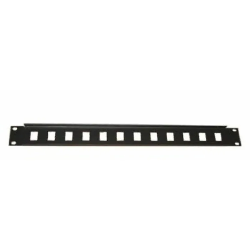 R GA-28-1U, Patch panel 1U 12 port 19" RGA-28-1U