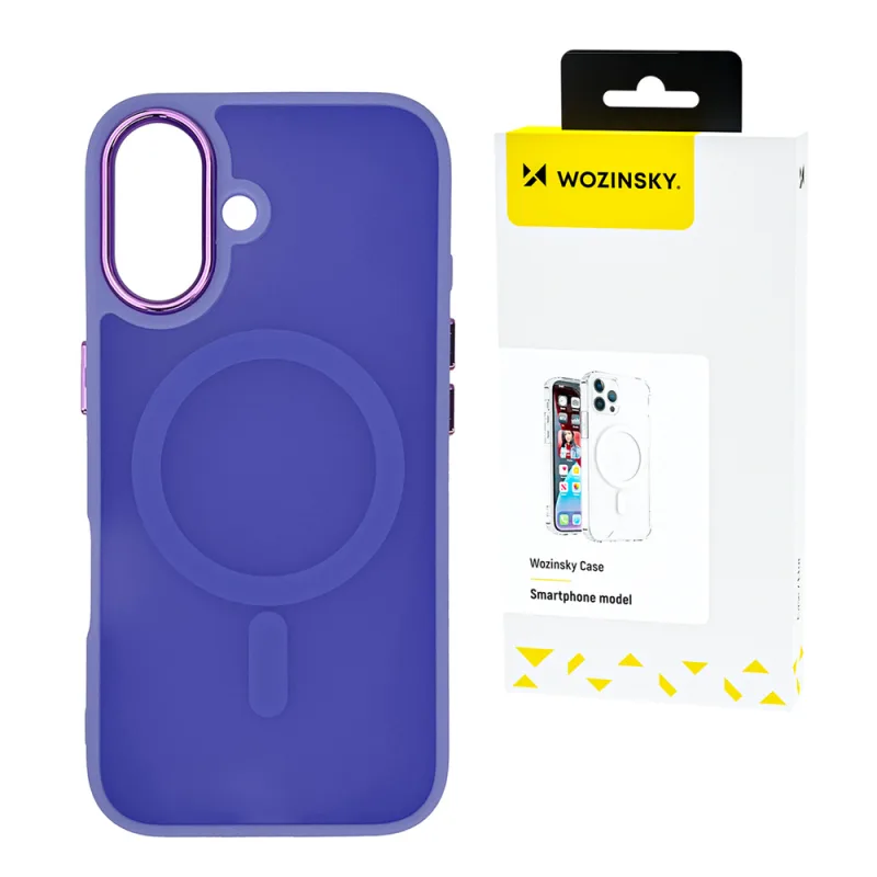 Wozinsky Fashion Case MagSafe pre Samsung Galaxy S25+ - fialové