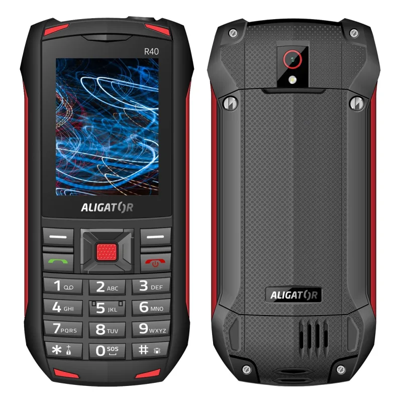 ALIGATOR R40 eXtremo čierno-červený AR40BR
