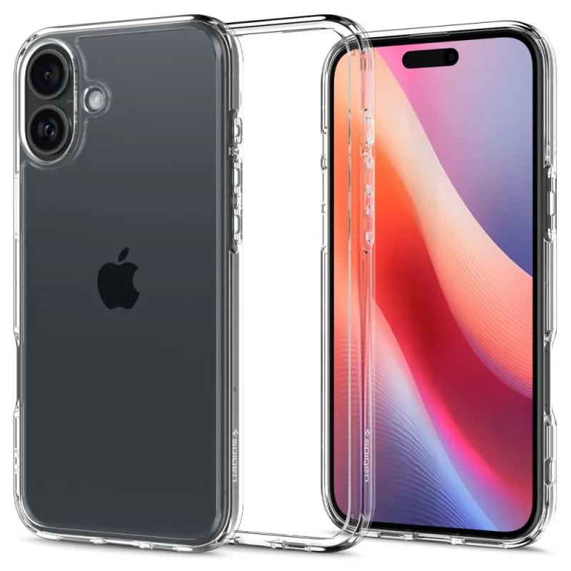 Puzdro Spigen Ultra Hybrid iPhone 16 Plus – priehľadné