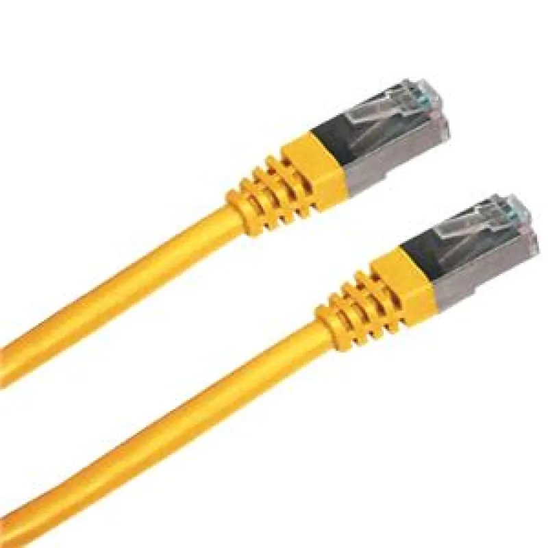 Patch cord FTP cat5e 0, 5M žltý //1605