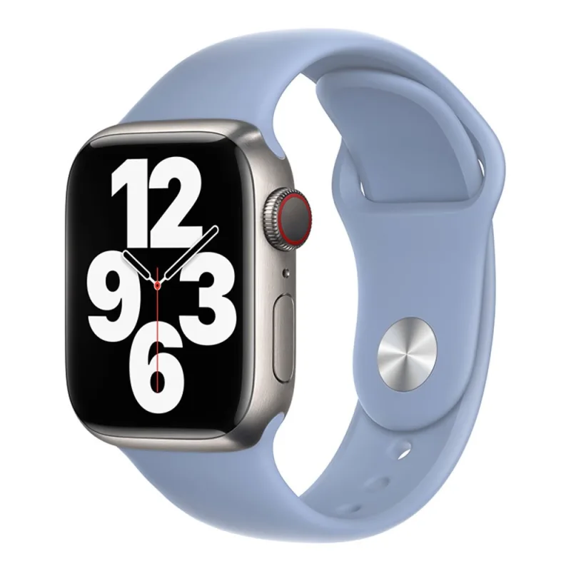 Devia Apple Watch Deluxe Series Sport Band 44/45/46mm - Fog Blue…