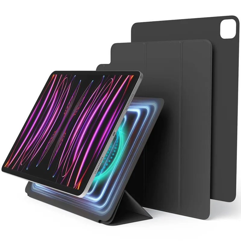 Elago puzdro Magnetic Folio Case pre iPad Pro 12.9"/iPad Air 13" M2/M3 - Dark Gray