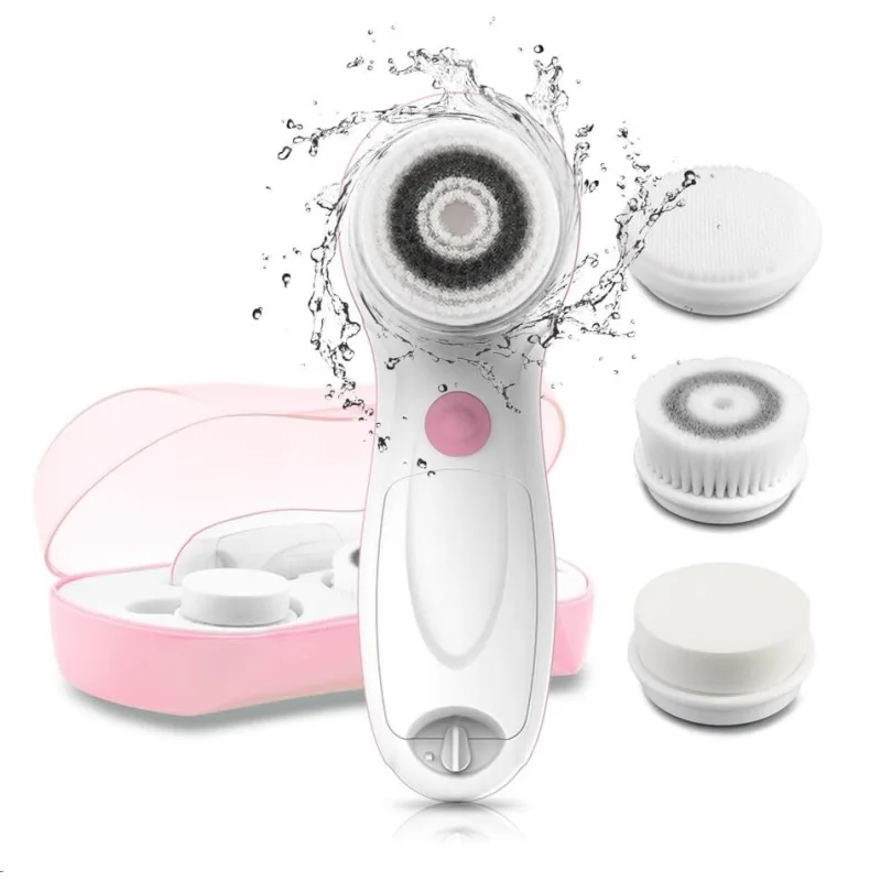 TOUCHBeauty 0759A Čisticí kartáč na pleť 3v1 růžový TB0759AP