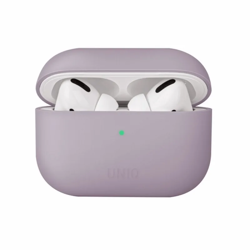 Uniq Silikónové puzdro pre AirPods Pro - levanduľa