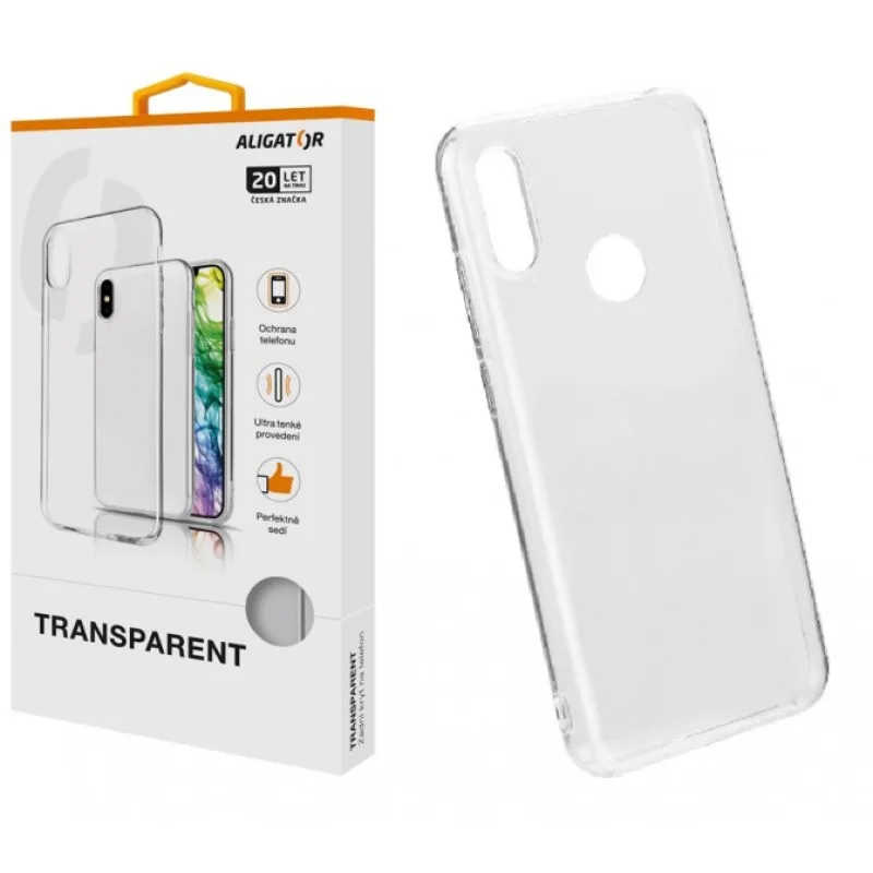 ALIGATOR Puzdro Transparent Huawei Y6s/ Honor 8A PTA0025