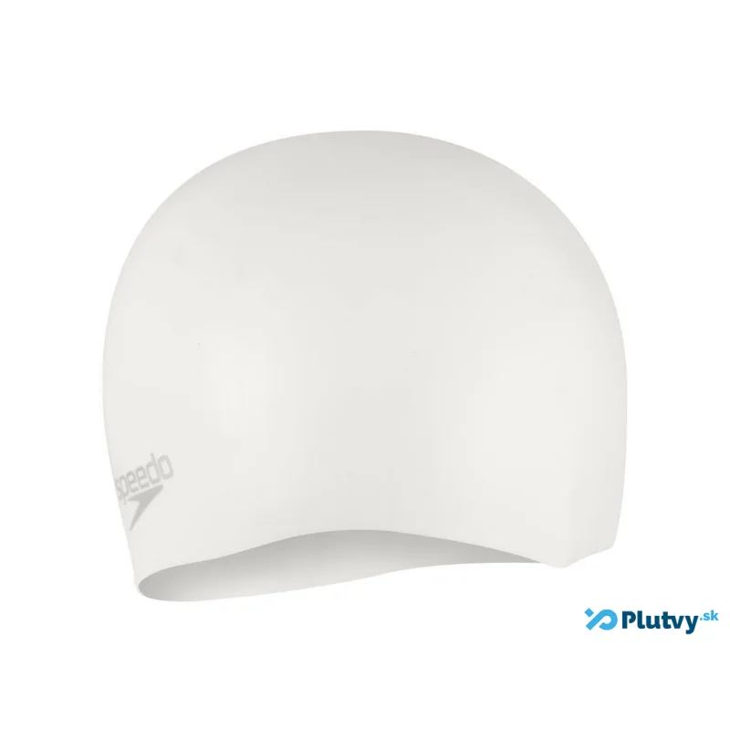 Plavecká čiapka Speedo Plain Moulded biela