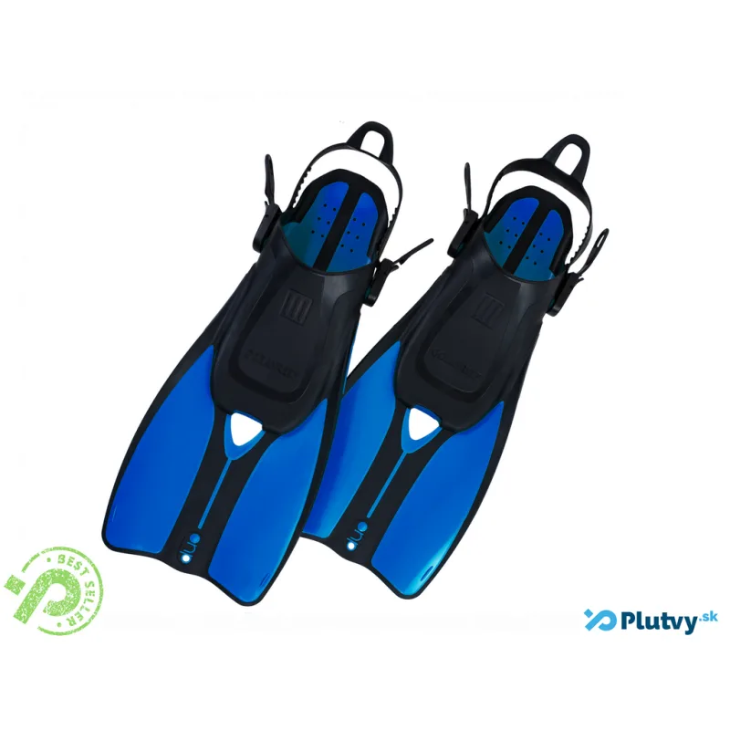 Ocean Reef Duo II Travel Fins modrá, 43/48