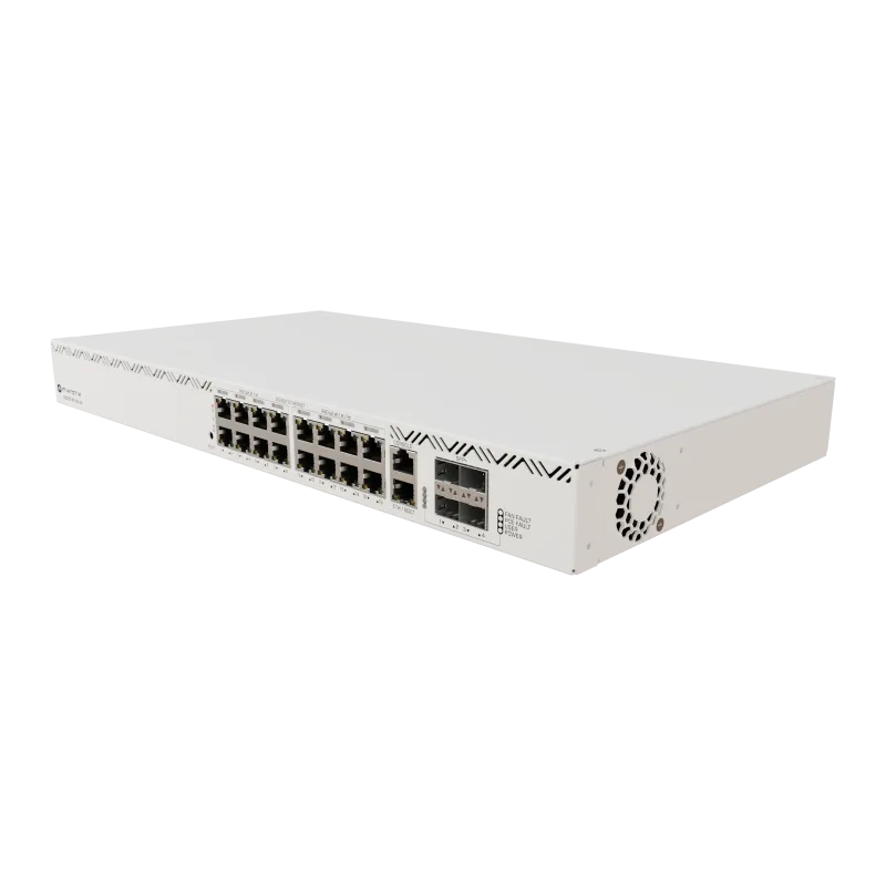MIKROTIK RouterBOARD Cloud Router Switch CRS320-8P-8B-4S+RM + L5 (800MHz, 256MB RAM, 1xGLAN, 16xGLAN POE, 4x SFP+)