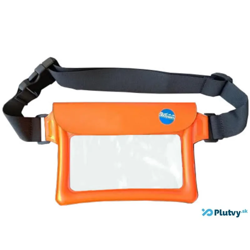 Vodotesné vrecko - ľadvinka na mobil - 360Swim Pouch oranžová