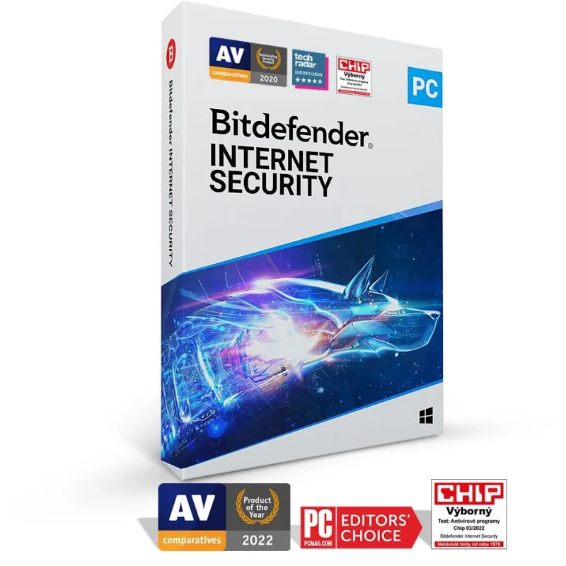 Bitdefender Internet Security - 3PC na 2 roky - elektronická licencia na…