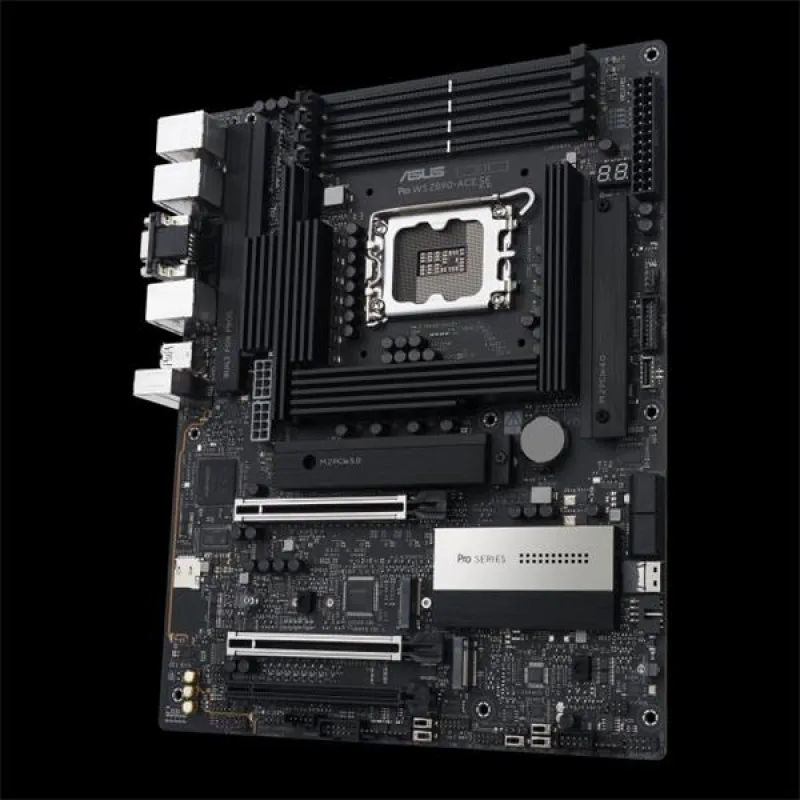 ASUS PRO PRO WS Z890-ACE SE DDR5 E-ATX 2xPCIe5.0 RAID 10Gb & 2.5Gb USB3.2…