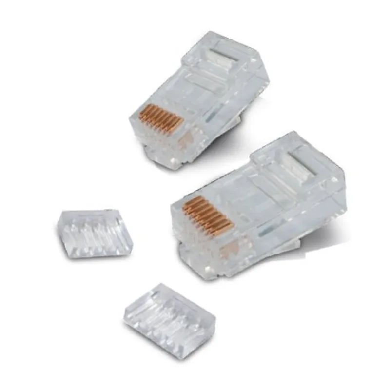 OXnet netienený konektor UTP RJ45-8p8c,50µ" Au, drôt,skladaný,Cat5e, …