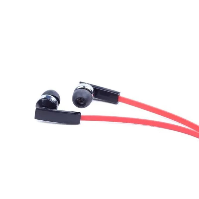 GEMBIRD sluchátka s mikrofonem MHS-EP-OPO pro MP3, plochý kabel, černá…