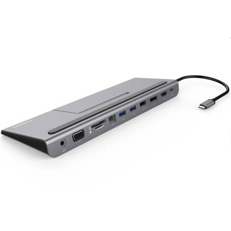 PremiumCord USB-C Full Size MST Dokovacia stanica vhodná pod notebook