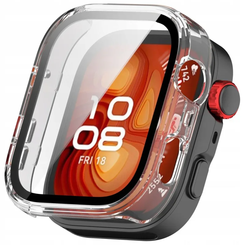 Ochranné puzdro Tech-Protect pre Huawei Watch Fit 4 Pro – priehľadné