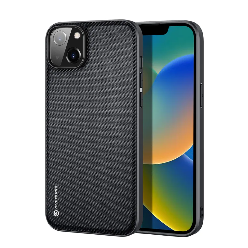 Nylonový kryt puzdra Dux Ducis Fino iPhone 14 Plus čierny