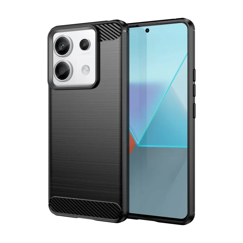 Karbónové puzdro pre Xiaomi Redmi Note 13 Pro - čierne