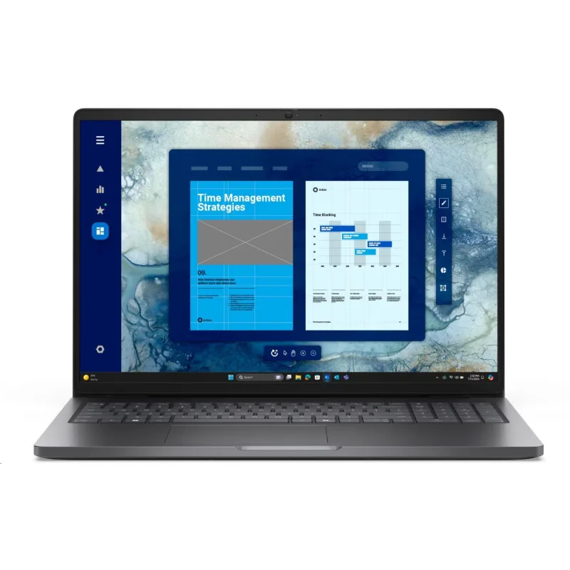 DELL NTB Pro 16 PC16250/ i5-120U/ 8GB/ 512SSD/ 16" FHD+ / IR Cam & Mic/…