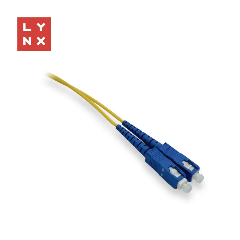 LYNX duplexní patch kabel SM, OS2, SC/ SC, 9/ 125µm, 15m LX-DPX-SC/SC…