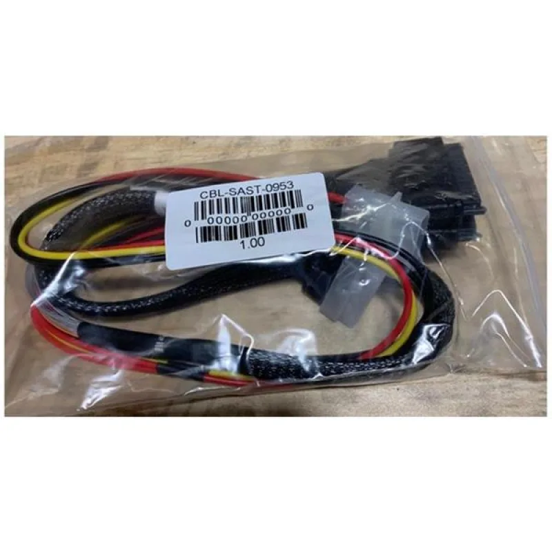 Supermicro CBL-SAST-0953 Cable Slimline x8 to PCIe 2x SFF-8639 & Power…