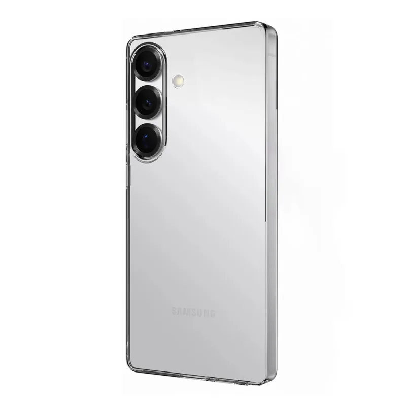 Silikónové puzdro Puro 03 Nude pre Samsung Galaxy S25 - priehľadné