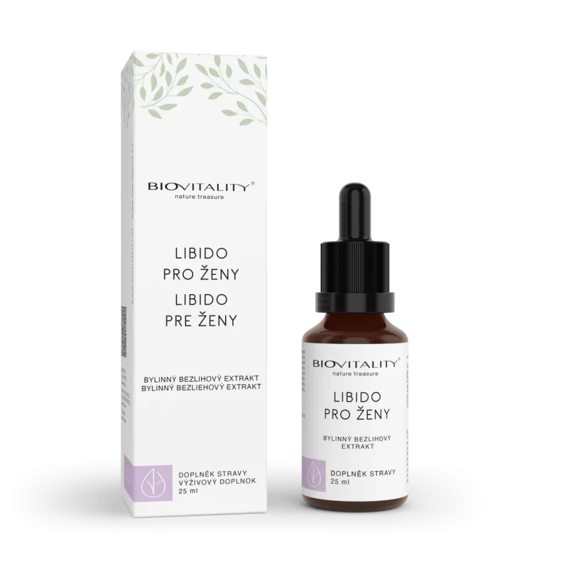 Green idea Libido pre ženy – bezliehová tinktúra – kvapky 25 ml –