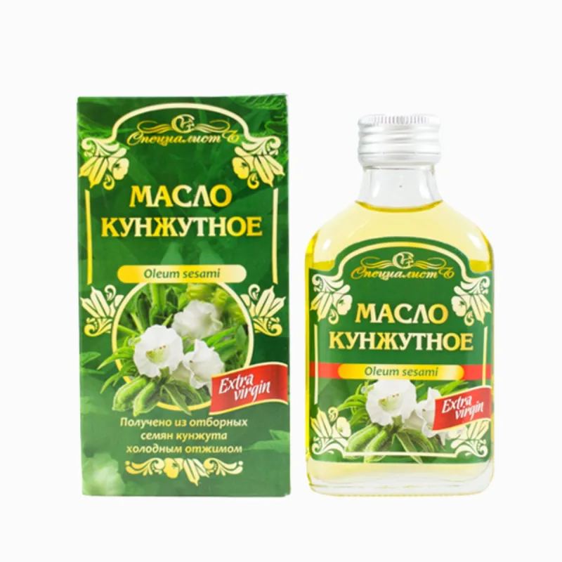 Specialist 100% olej zo sezamových semien, za studena lisovaný, panenský 100 ml